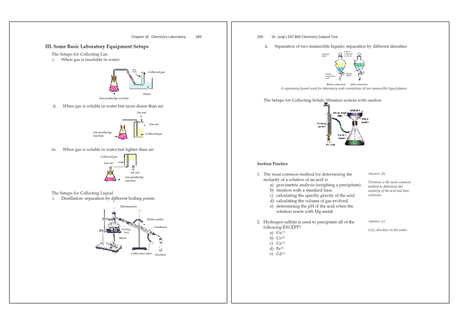 Dr.jang's SAT 800 Chemistry