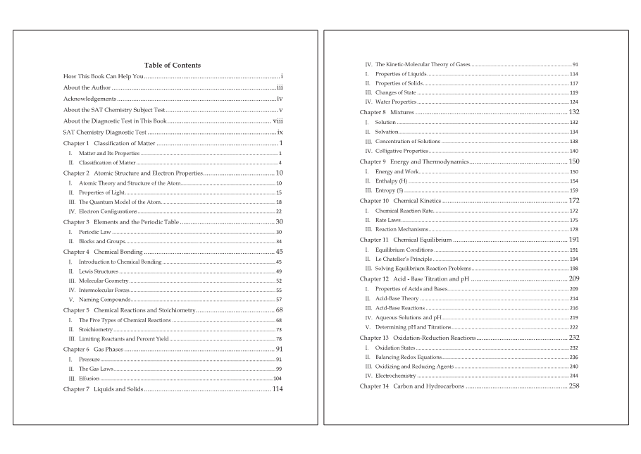 Dr.jang's SAT 800 Chemistry