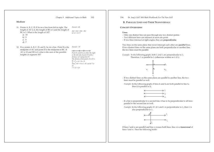 Dr.jang's SAT 800 Math