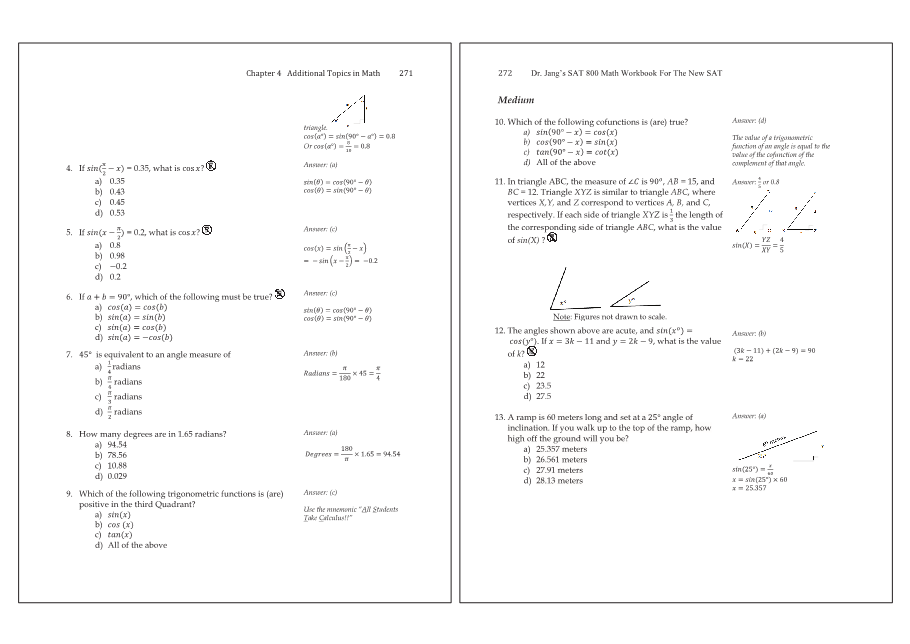 Dr.jang's SAT 800 Math
