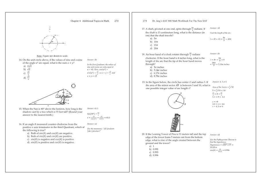 Dr.jang's SAT 800 Math