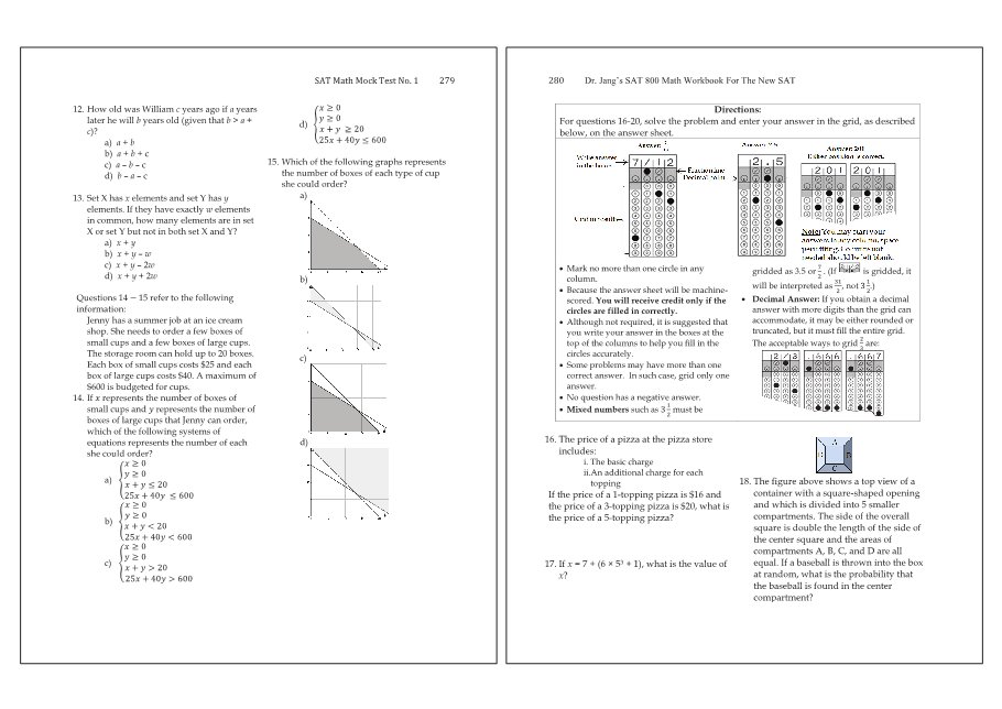 Dr.jang's SAT 800 Math