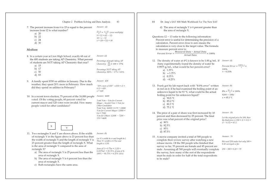 Dr.jang's SAT 800 Math