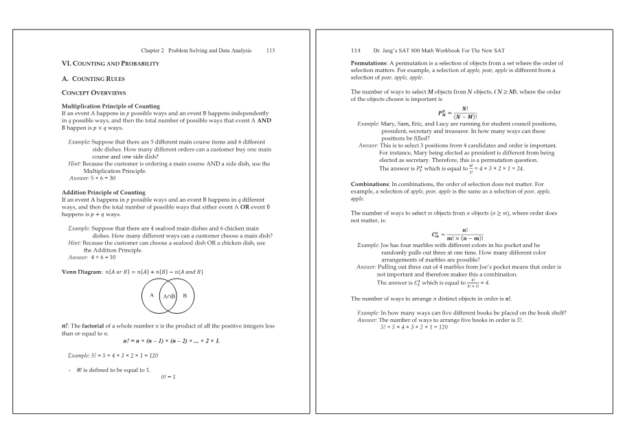 Dr.jang's SAT 800 Math