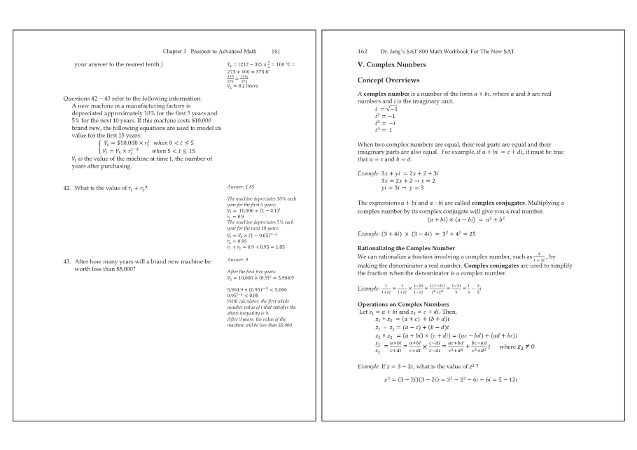 Dr.jang's SAT 800 Math