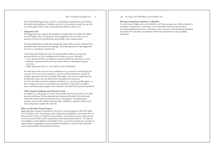 Dr.jang's SAT 800 Math2