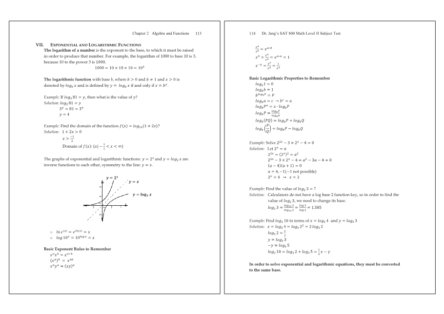 Dr.jang's SAT 800 Math2