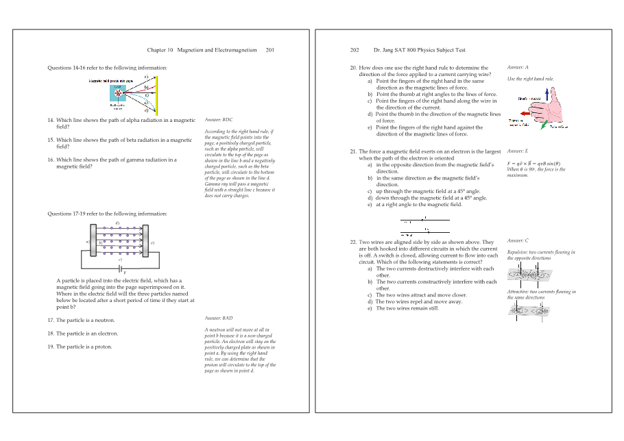 Dr.jang's SAT 800 Physics