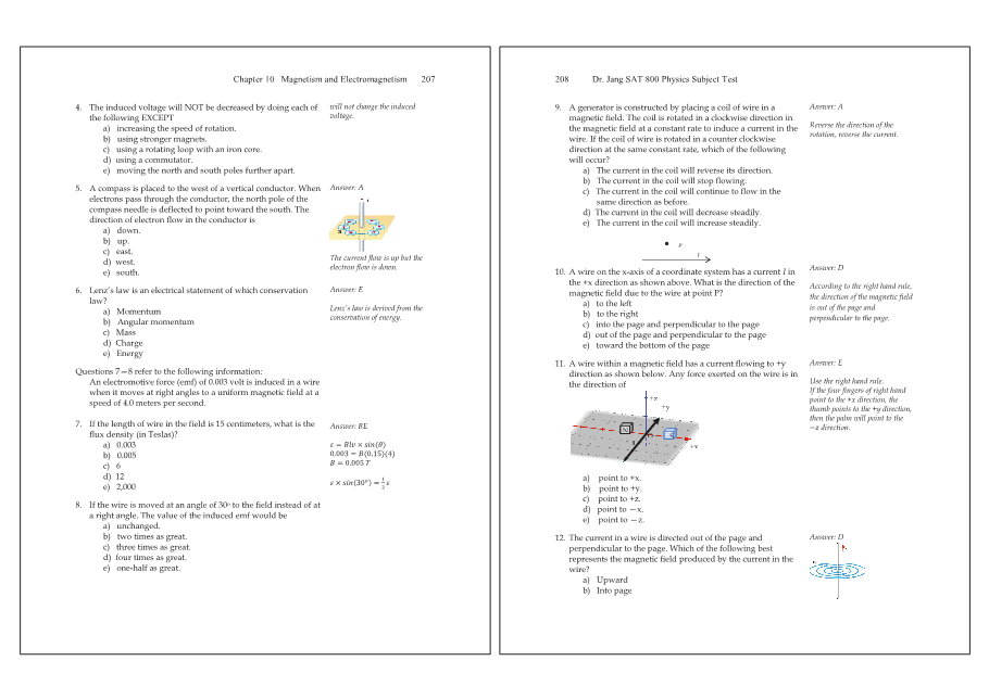 Dr.jang's SAT 800 Physics