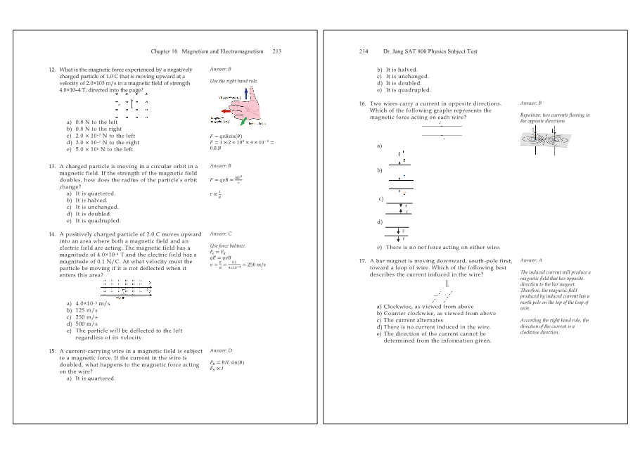 Dr.jang's SAT 800 Physics