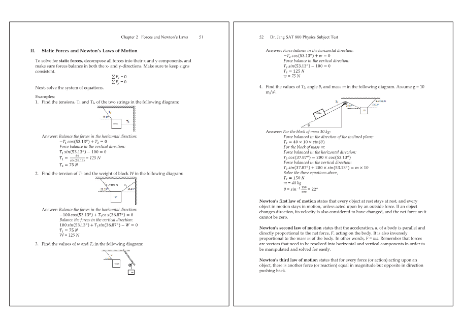 Dr.jang's SAT 800 Physics