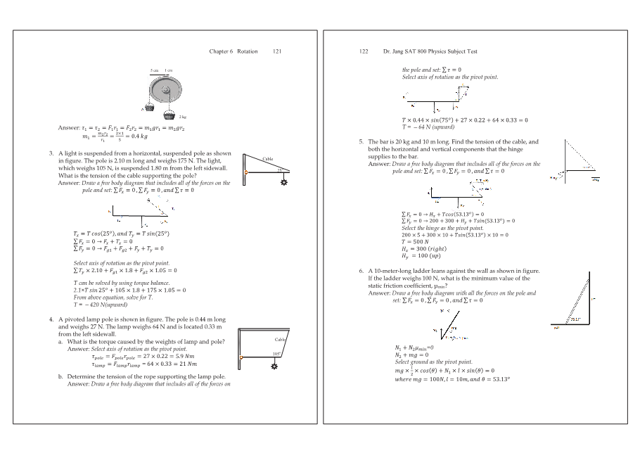Dr.jang's SAT 800 Physics